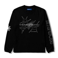 🥐 SWEATSHIRT Bitsnbobs76 Long Sleeve Black - Eyes Sweatshirt Men