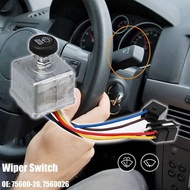 New High Quality Car Windshield Wiper Control Switch with Knob 75600-26 577.75633 7560026 for 220 37