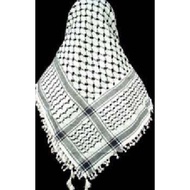 Mo* Keffiyeh Scarf Arab Turban Fashion Style  Shemagh Arab Desert Keffiyeh