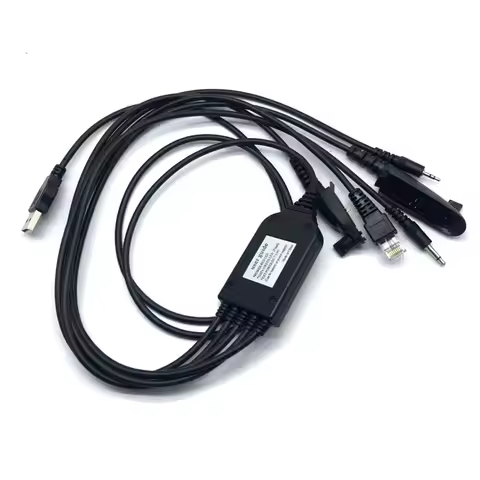 FTDI 5in1 USB Programming Cable For Motorola CP040 GP88 GP300 GP328 GP340 GP328Plus GP338 GM300 Pro5