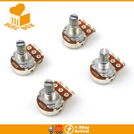 1 PC A500K B500K A250K B250K Potentiometer For Electric Guitar Bass volume controls tone controls