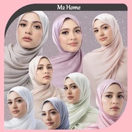 *READY STOCK AT MALAYSIA*New Summer Women's Head Scarf Thin Long Scarf Sun Protection Shawl Solid Co