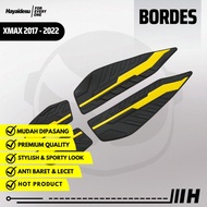 Hayaidesu Floor Step Boardrest Carpet Motor XMAX 2017-2022 Bordes - Premium Quality XMAX Floorboard