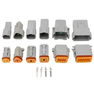 1 Set DT connector DT06-2S/DT04-2P 2P 3P 4P 6P 8P 12P waterproof electrical connector for car motor 