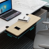 ที่วางคีย์บอร์ด ยาว65cm ไม่ต้องเจาะโต๊ะ เสียงเงียบ การจัดเก็บรางได้ง่าย แข็งแรง สวยงาม ถาดวางคีย์บอร