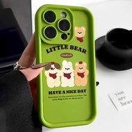 Good case 🔥ส่งจากไทยใน24ชม.🔥เคสไอโฟน11 CUTE EAR PUPPY RABBIT New Straight Edge Phone case For IPhone 11 14 7Plus XR X 12 13 Pro Max 15PRO MAX 14 7 8 6s 6 Plus XS Max SE 2020 Simple Solid Candy Color Matte Liquid Silicone Phone Case