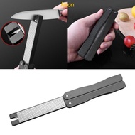 Amon Sharpening Stone Garden Sharpener Folding Pocket Diamond  Sharpener Stone
