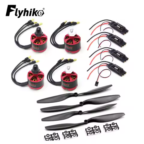 30A Brushless ESC / 3.5mm Connector 2212 920KV CW CCW Brushless Motor 1045 Propeller for F450 F550 S