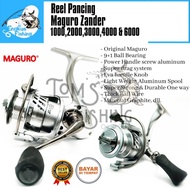 Reel Pancing Maguro Zander 1000 - 6000 Original 91 Bearing Power