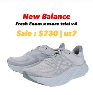 Crazy Sale $730🇯🇵代購直送 New Balance Fresh Foam x more V4  跑步鞋