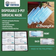 Zhongka High Quality Fda approved Adult Disposable Surgical Face Mask 50 pieces per box