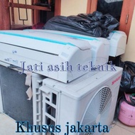 PERLENGKAPAN ELEKTRONIK / AC SECOND 1/2PK+PASANG INDOOR+OUTDOOR SHARP