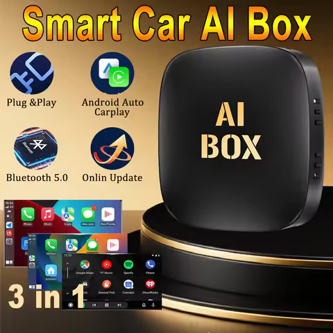 Carplay to Android System Box Android 13 Car AI Box 16GB 32GB Smart Carplay Ai Box Bluetooth Connect