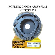 DOUBLE CLUTCH ASSY + PLATE JUPITER Z 1 JUPITER Z ONE NGY GOLD/