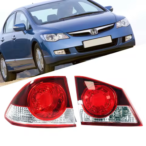Rear Tail Light For Honda Civic FD1 FD2 2006 2007 2008 2009 2010 2011 Brake Lamp Turn Signal Car Acc