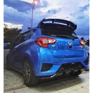 Perodua Myvi 2018 Gen 3 Rear Diffuser Bodykit Body Kit Skirting Skirt