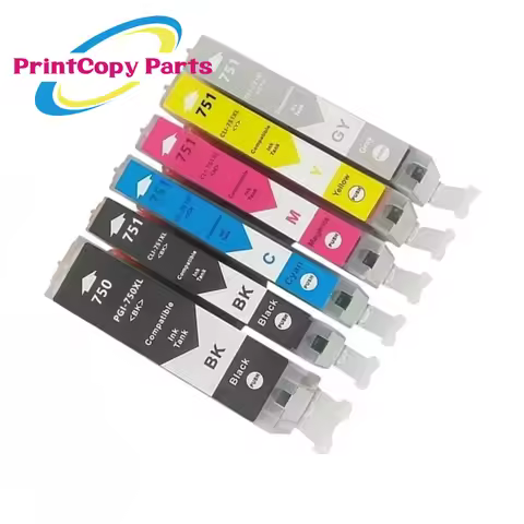 Ink Cartridge for Canon PIXMA MG7570 IP8770 MG6370 MG7170 Inkjet Printer PGI-750 CLI-751 PGI750 CLI7