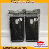Case Black Matte Samsung Galaxy A8 2018 A8 Plus Black Anti Oil