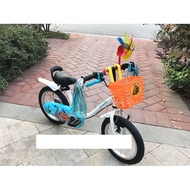 Decathlon BTWIN Children Bicycle Basket Fender Windmill Horn Seat Cushion Foot Support Stroller Full