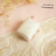 Mukena travel muri mini silk - strawberry U4S3