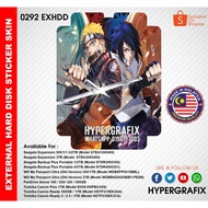 External HDD Sticker Skin (Seagate / WD / Pendrive / Toshiba Canvio)  0292