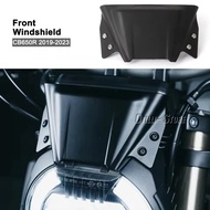Windshield Motorcycle Windscreen Bracket For Honda CB650R CB 650 R cb650r CB 650R 2019-2023 Black Fl