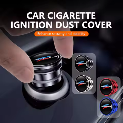 Car Cigarette Lighter Dustproof Plug Button Cover Accessories For BMW 1 2 3 5 7 Series X1 X2 X3 X4 X