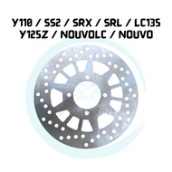 MOTOR YAMAHA Y110 SS2 SRX LAGENDA SRL 135LC FI V8 Y125Z NOUVO LC NOUVO S BRAKE DISC PLATE BRAKE DISK