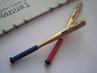 [1985年日本Pentel PBS1_阪神虎優勝紀念 限量絕版品]棒球&amp;球棒造型自動鉛筆(紅藍各一)非UCHIDA