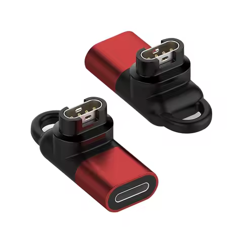 Type C/Micro/ios USB Female to 4pin Charger Adapter for Garmin Fenix 8 7 5 5X 5S 6 6X 6S PRO Venu Wa