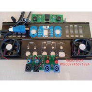 Bok power amplifier Ca10 plat panel depan belakang CA10 lengkap aksesoris ukuran 2u