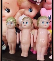 日本制復古 玩具Sonny Angel 明太子 丘比 Kewpie BB 日本卡通洋娃娃公仔擺設  各