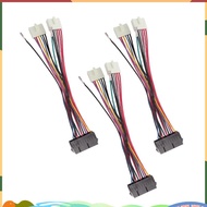 20Pin ATX to 2-Port 6Pin AT PSU Converter Power Cable 20 Pin ATX to AT Power Cable 20cm for 386 286 