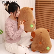 TYLLER Plush Capybara Soft Plush Pillow Capybara PP Cotton Animal Capybara Plush Pillow Kawaii Ins C