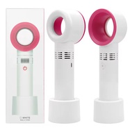 F1 Rechargeable Bladeless Mini Fan Electric Handheld Kipas Portable USB Charging Battery Hand Fans