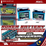 Battery ROKER BS Universal Use PNP Lithium Ion Battery Heavy Duty YTZ5 YTZ6 YTZ8 -BS 12V6AH 12V5AH 1
