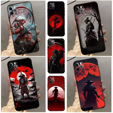 Japan Ninja Samurai Red Sun Case For OnePlus Nord 5 CE 2 3 4 Lite N20 N30 OnePlus 15 13 12 11 10 10T