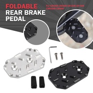 Rear Foot Brake Lever Pedal Enlarge Extension Peg Pad Extender For HONDA CB400X CB500X CB125R CB300R