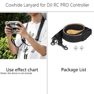STARTRC DJI RC PRO Controller Shoulder Strap Cowhide Neck Lanyard Adjustable Rope for DJI Mini 3 PRO Drone Remote Control
