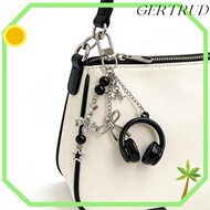 GERTRUD Music Headphone Bag Charms, Y2K Hanging Headphone Charms, Bag Decoration Backpack Pendant