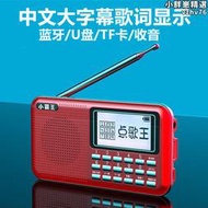 小霸王pl-880收音機多功能插卡播放器中文顯示唱戲評收機