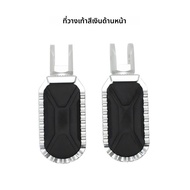 รถจักรยานยนต์ Footrest REST พาเดลยางอลูมิเนียม Rotatable Footpeg สําหรับ BMW R1200GS R1250GS LC ADV
