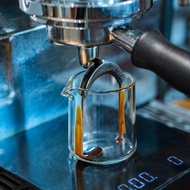 LOVERAMICS BREWERS Glass Jug for Espresso Milk Cream or Syrup 100mL