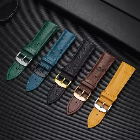 18mm 19mm 20mm 21mm 22mm Cowhide Leather Watchband Fashion Business Replacement Watches Band for DW 