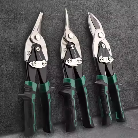 Aviation Scissor Tin Snips Metal Sheet Cutting Snip Cutter Multi-directional Scissors Industrial Pro