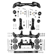 1 Set ni MA/AR Chassis Modification Spare Parts Set Kit With FRP Part For Taya 4WD RC Car Model Part