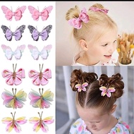 💥0ne Piece💥Cute Handmade Butterfly Hairclip Cute Girls Headwear Accessories Hairpin