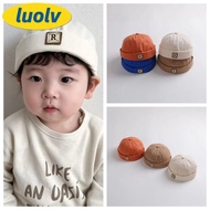 LUOLV Baby Dome Brimless Hat, Solid Color Kids Landlord Hats Hip Hop Docker Cap, Fashion Beanie Vint