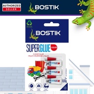 Bostik Fix & Glue Super Glue Liquid ECA 0.8g x 3 - Clear