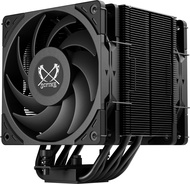 Mugen 6 Dual Fan Black Edition CPU Air Cooler, Intel LGA1700, LGA1151, AMD AM5, AM4 Support,120mm, S